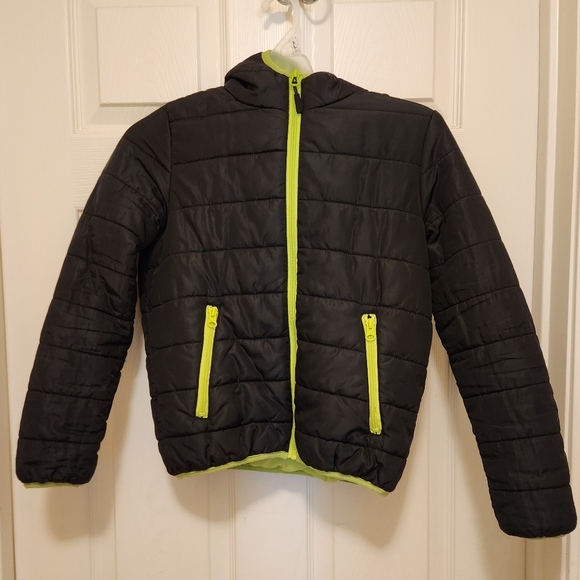 Black Puffer Jacket - Picture 1 of 3